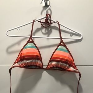 Aerie triangle bikini top